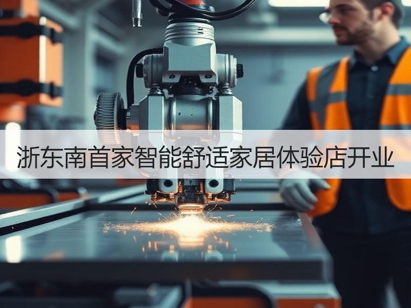 浙东南首家智能舒适家居体验店开业