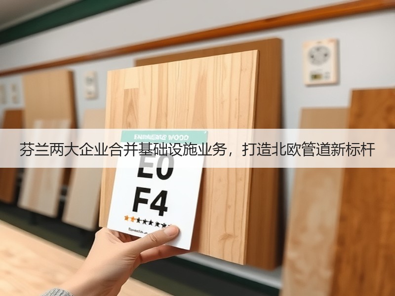 芬兰两大企业合并基础设施业务，打造北欧管道新标杆