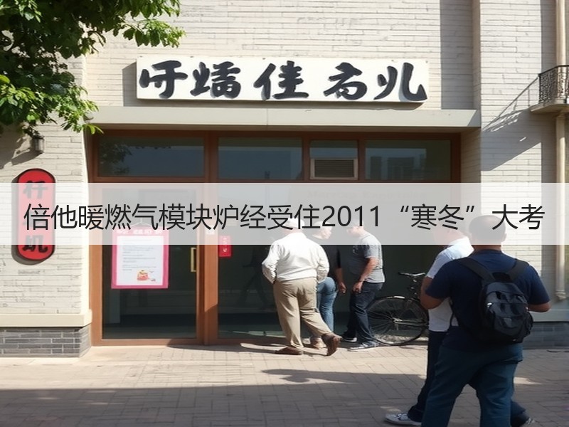 倍他暖燃气模块炉经受住2011“寒冬”大考