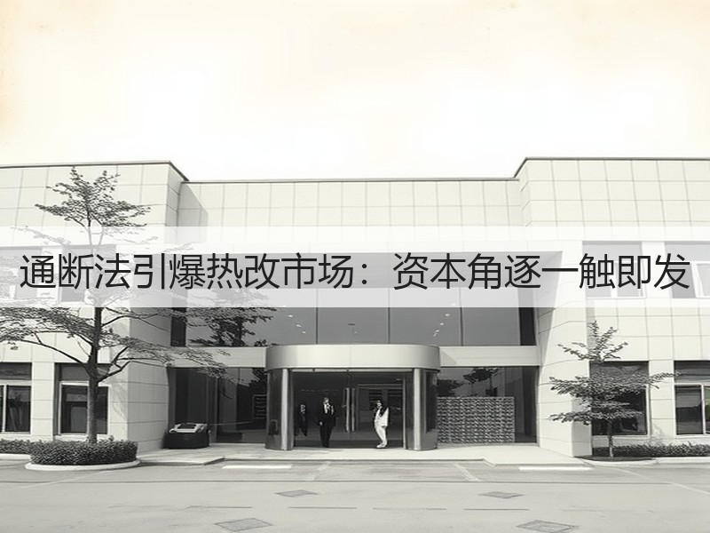 通断法引爆热改市场：资本角逐一触即发