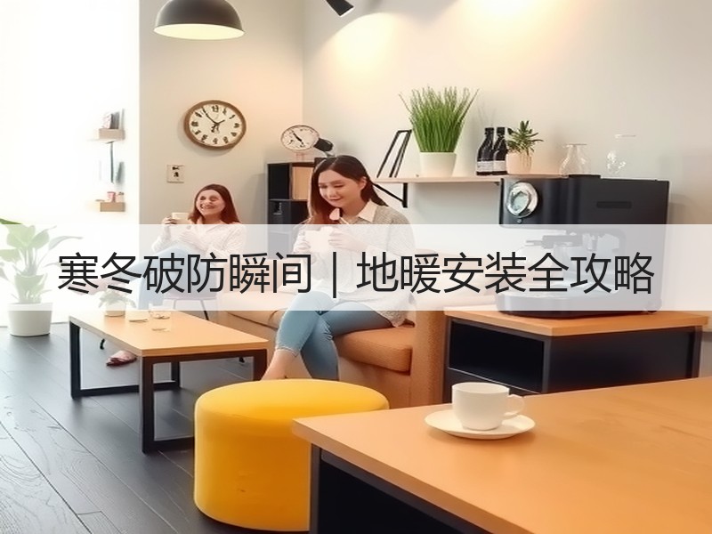寒冬破防瞬间｜地暖安装全攻略