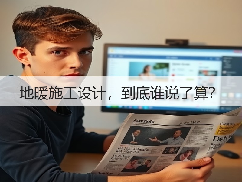 地暖施工设计，到底谁说了算？