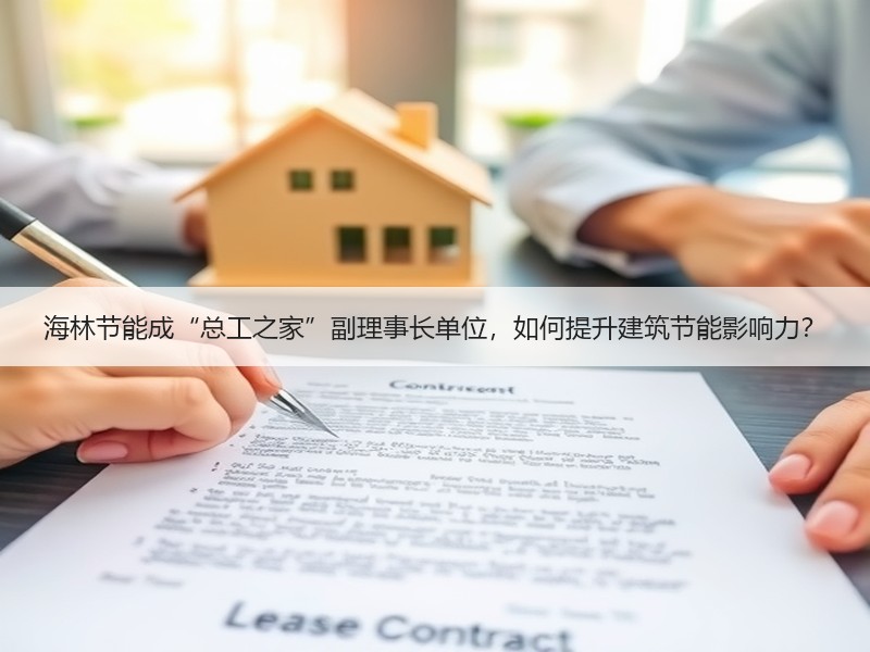 海林节能成“总工之家”副理事长单位，如何提升建筑节能影响力？