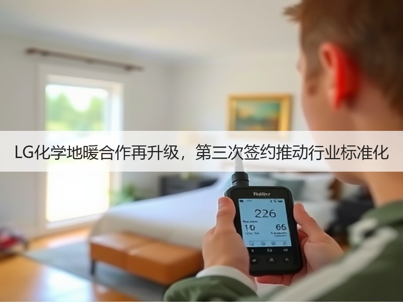 LG化学地暖合作再升级，第三次签约推动行业标准化