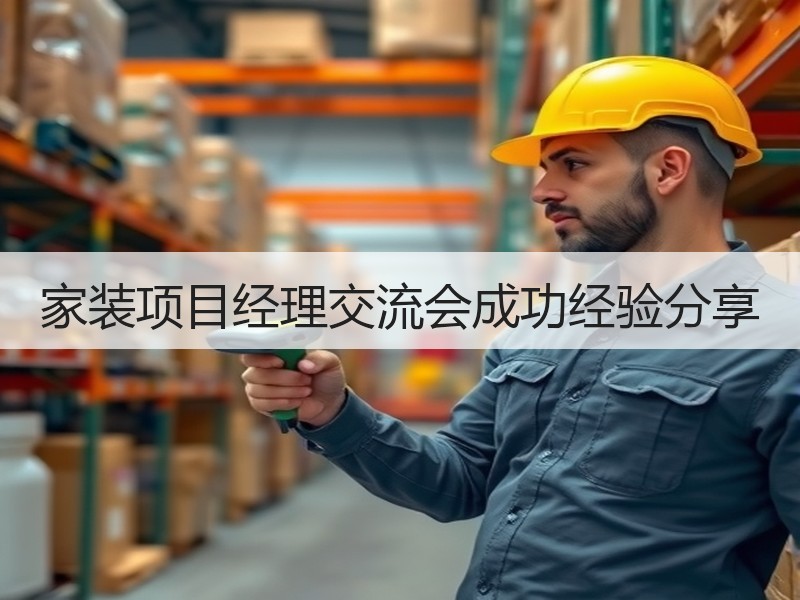 家装项目经理交流会成功经验分享