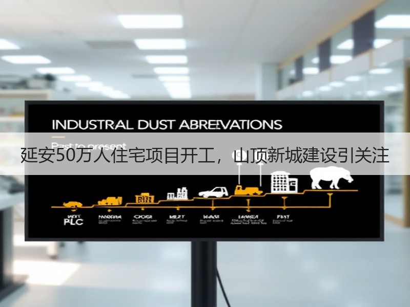 延安50万人住宅项目开工，山顶新城建设引关注