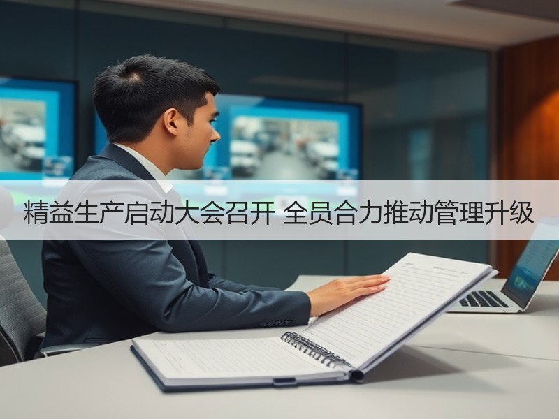 精益生产启动大会召开 全员合力推动管理升级