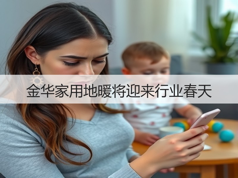 金华家用地暖将迎来行业春天
