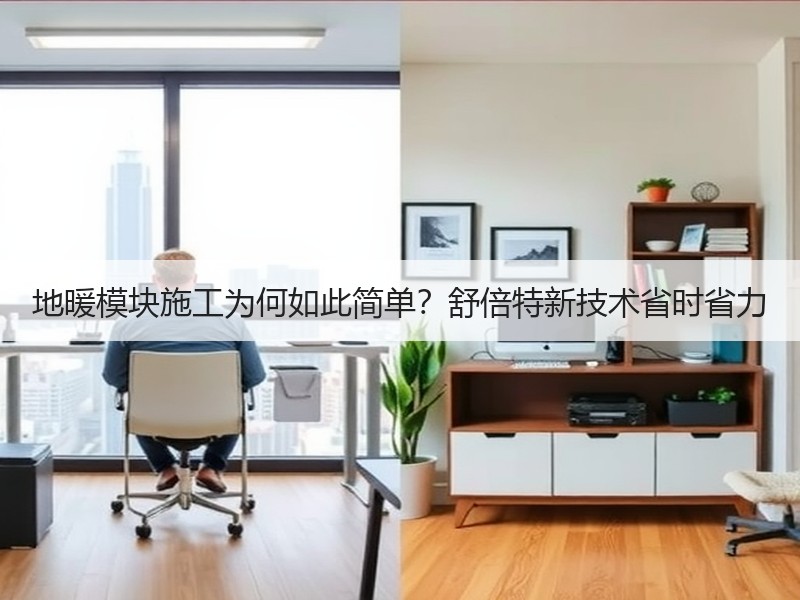 地暖模块施工为何如此简单？舒倍特新技术省时省力