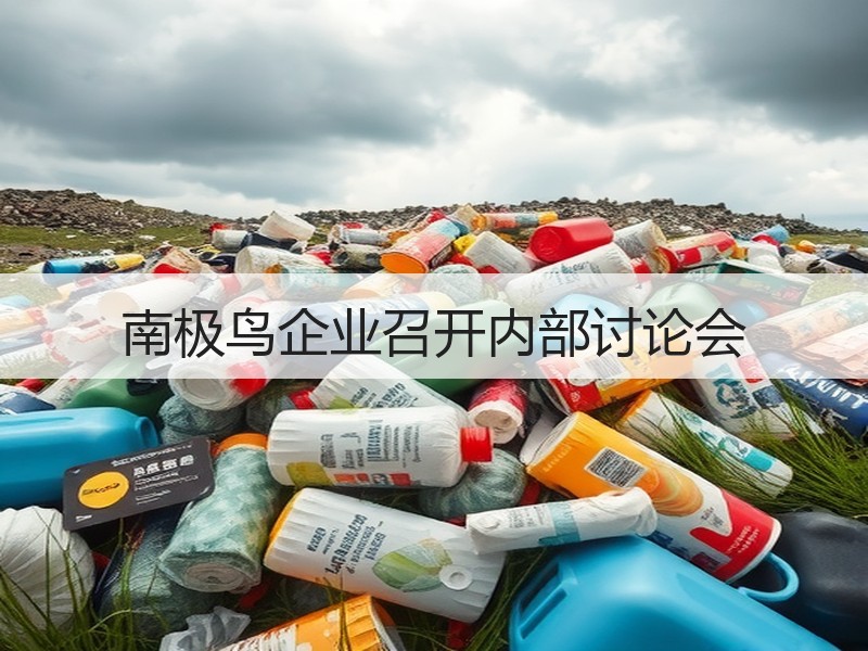 南极鸟企业召开内部讨论会