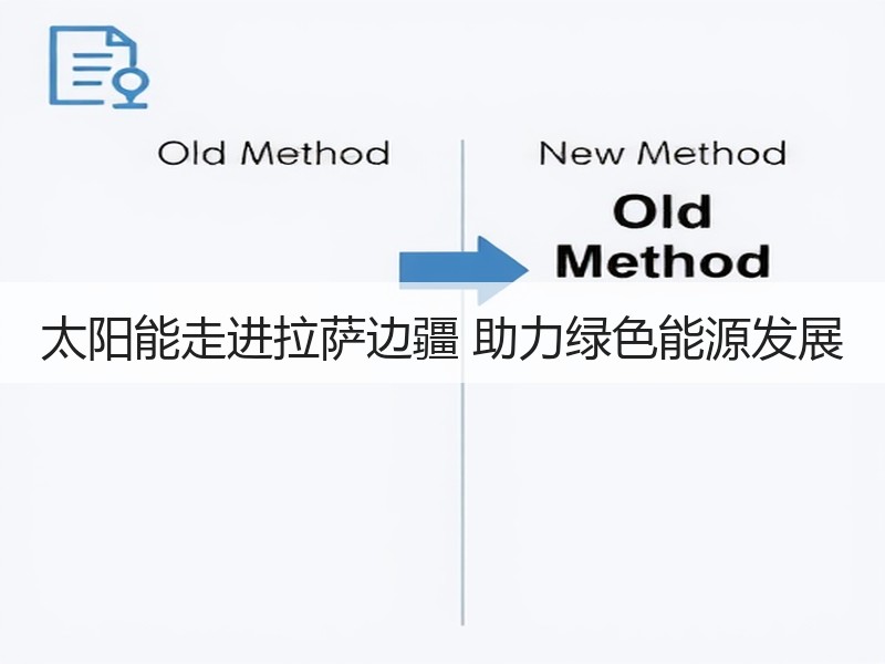 太阳能走进拉萨边疆 助力绿色能源发展
