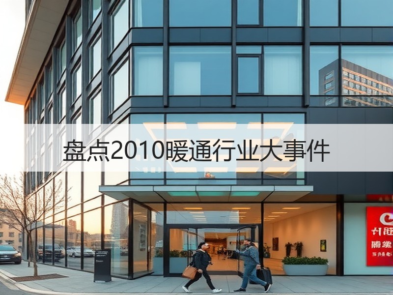 盘点2010暖通行业大事件