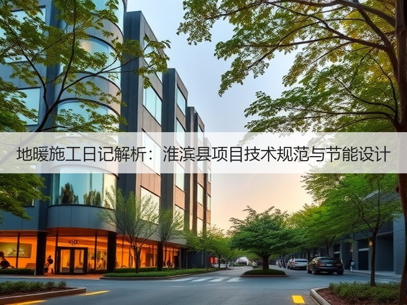 地暖施工日记解析：淮滨县项目技术规范与节能设计
