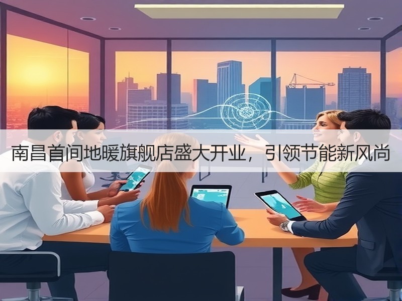 南昌首间地暖旗舰店盛大开业，引领节能新风尚