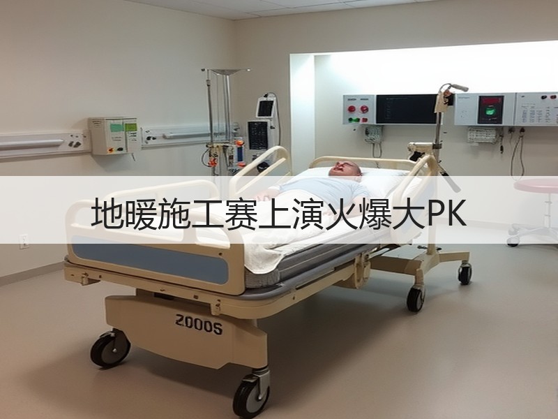 地暖施工赛上演火爆大PK