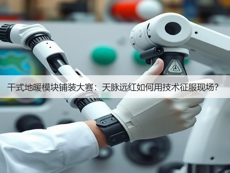 干式地暖模块铺装大赛：天脉远红如何用技术征服现场？