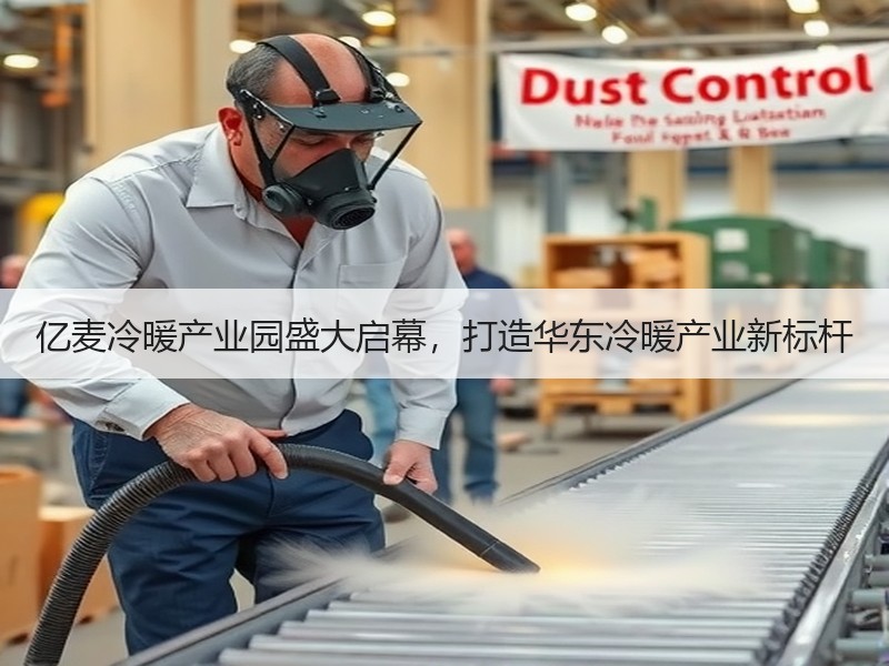 亿麦冷暖产业园盛大启幕，打造华东冷暖产业新标杆