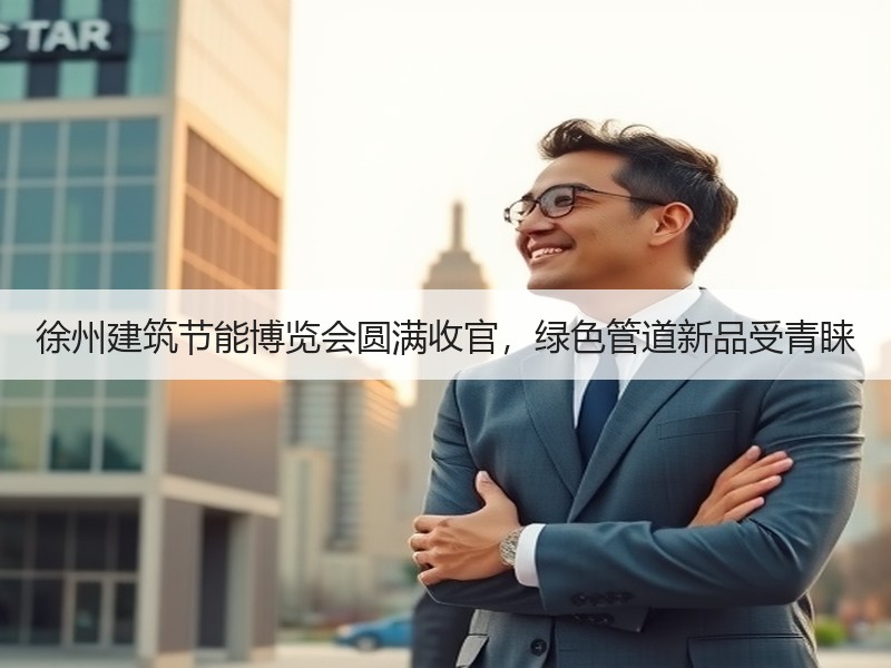 徐州建筑节能博览会圆满收官，绿色管道新品受青睐