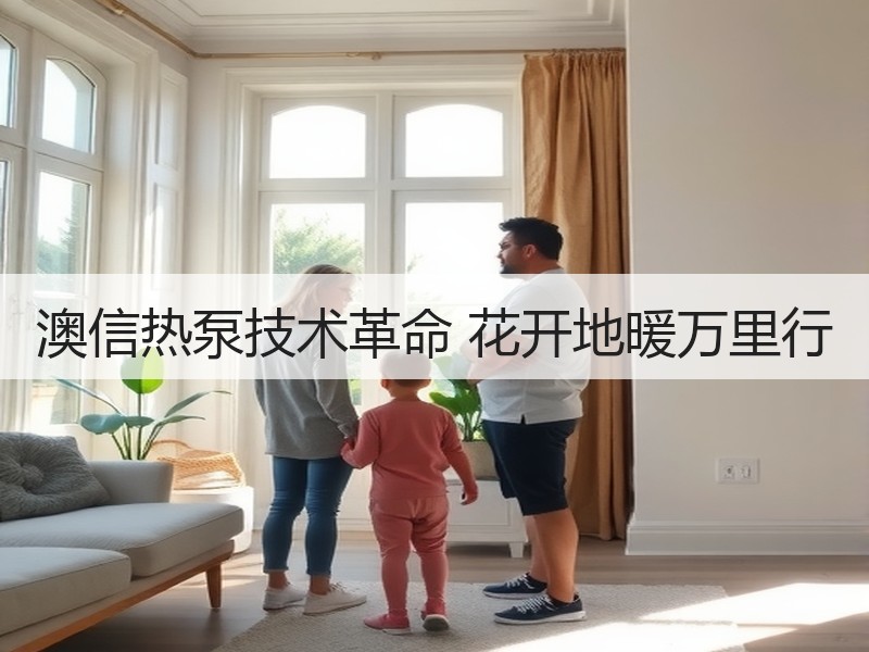 澳信热泵技术革命 花开地暖万里行
