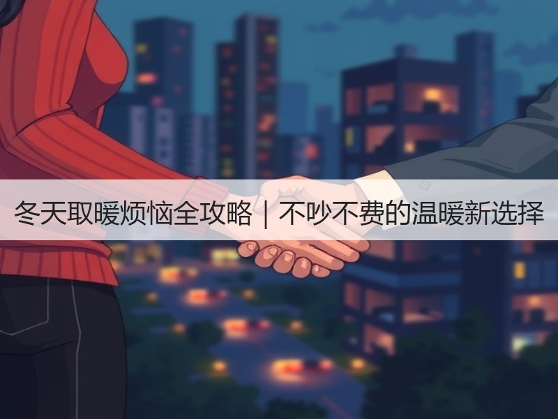 冬天取暖烦恼全攻略｜不吵不费的温暖新选择