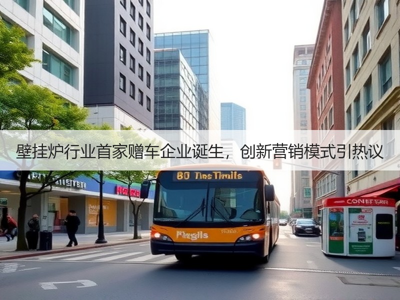 壁挂炉行业首家赠车企业诞生，创新营销模式引热议