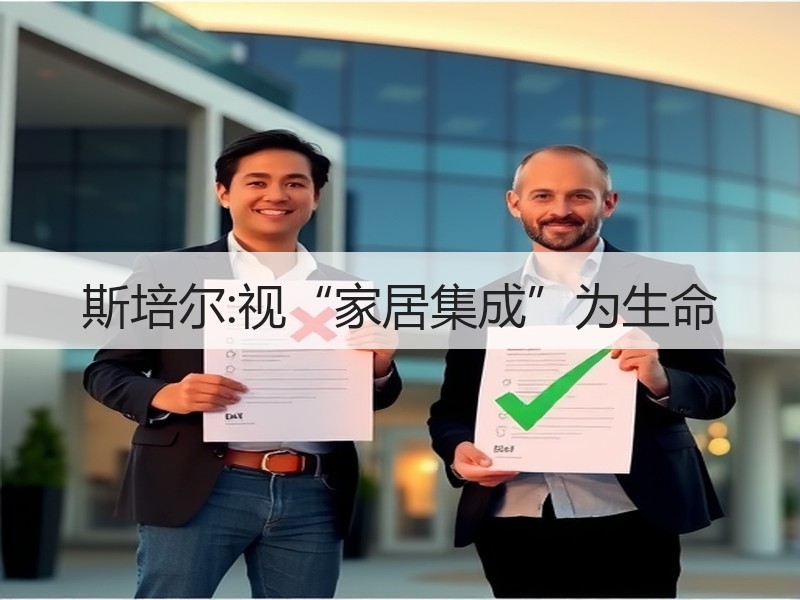 斯培尔:视“家居集成”为生命
