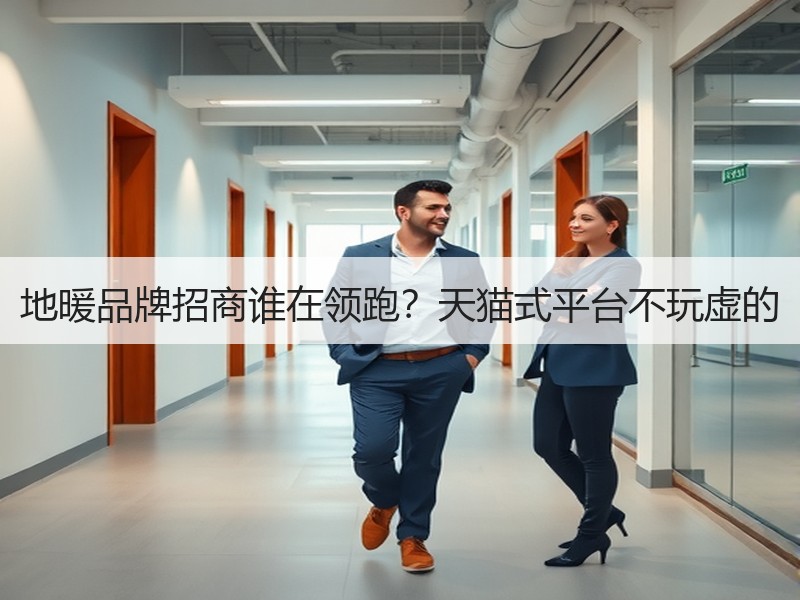地暖品牌招商谁在领跑？天猫式平台不玩虚的