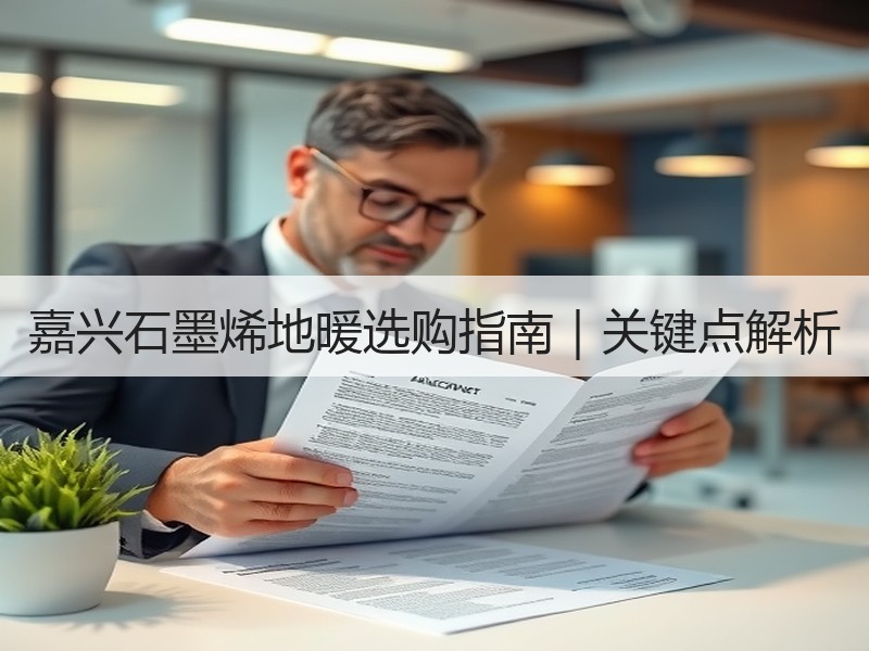 嘉兴石墨烯地暖选购指南｜关键点解析