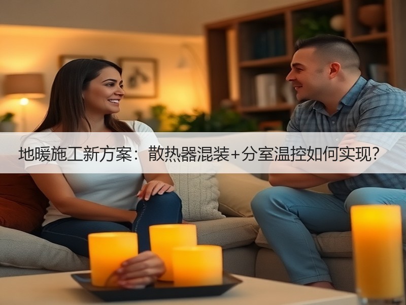 地暖施工新方案：散热器混装+分室温控如何实现？