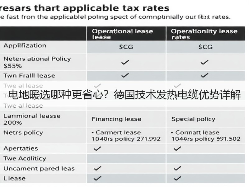 电地暖选哪种更省心？德国技术发热电缆优势详解