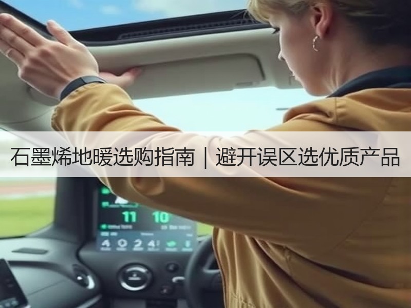 石墨烯地暖选购指南｜避开误区选优质产品