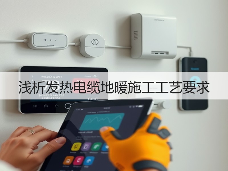 浅析发热电缆地暖施工工艺要求