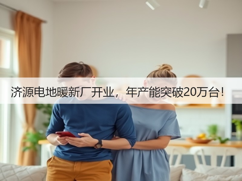 济源电地暖新厂开业，年产能突破20万台！