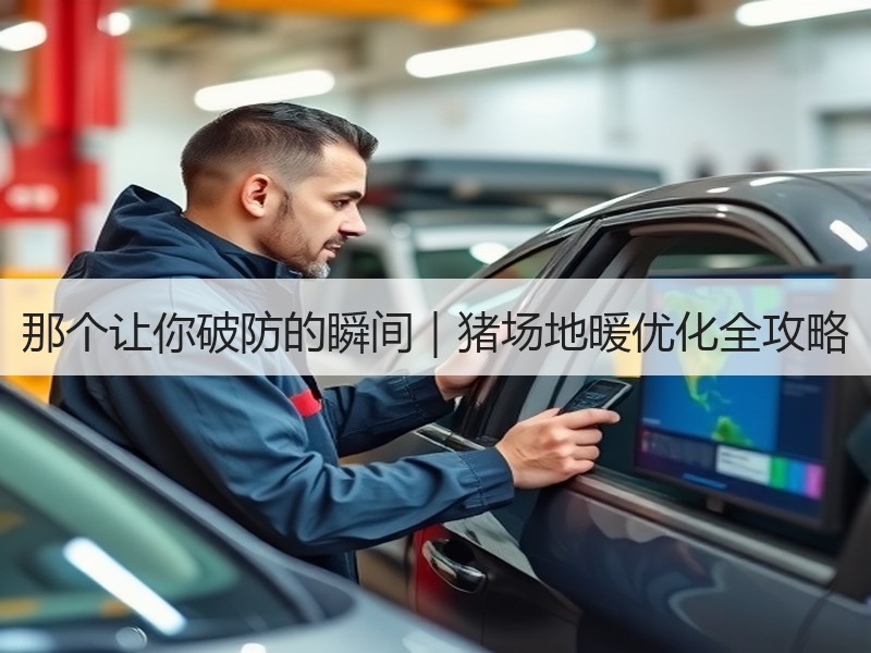 那个让你破防的瞬间｜猪场地暖优化全攻略