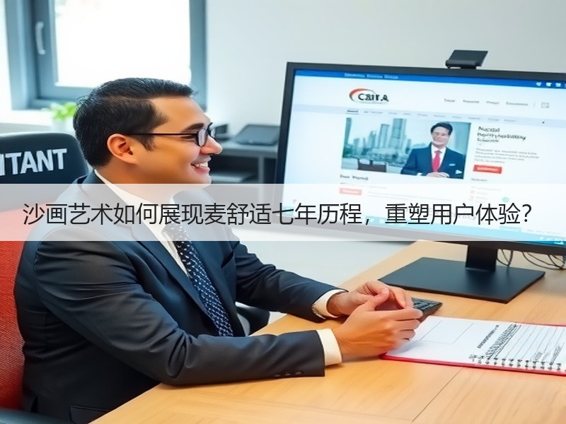 沙画艺术如何展现麦舒适七年历程，重塑用户体验？