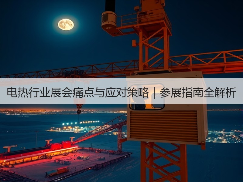 电热行业展会痛点与应对策略｜参展指南全解析