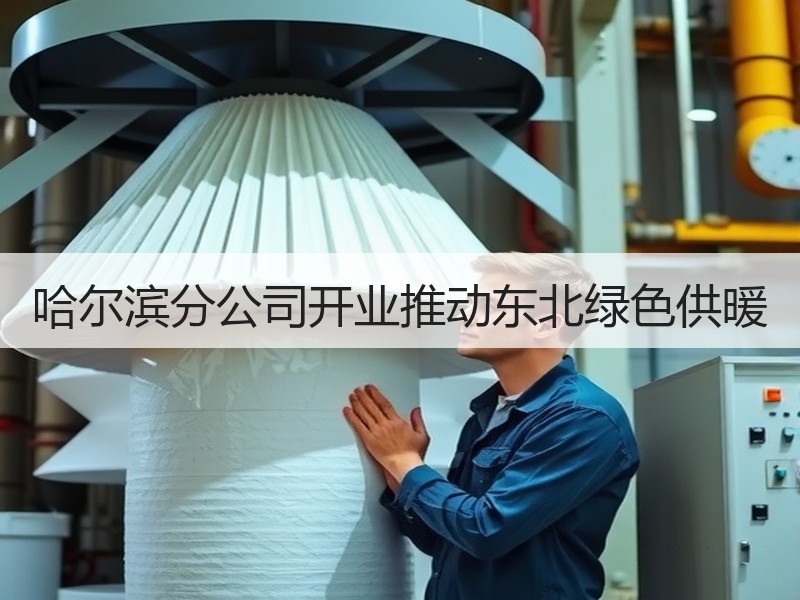 哈尔滨分公司开业推动东北绿色供暖
