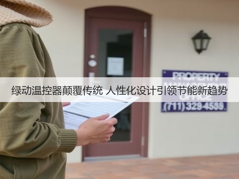 绿动温控器颠覆传统 人性化设计引领节能新趋势