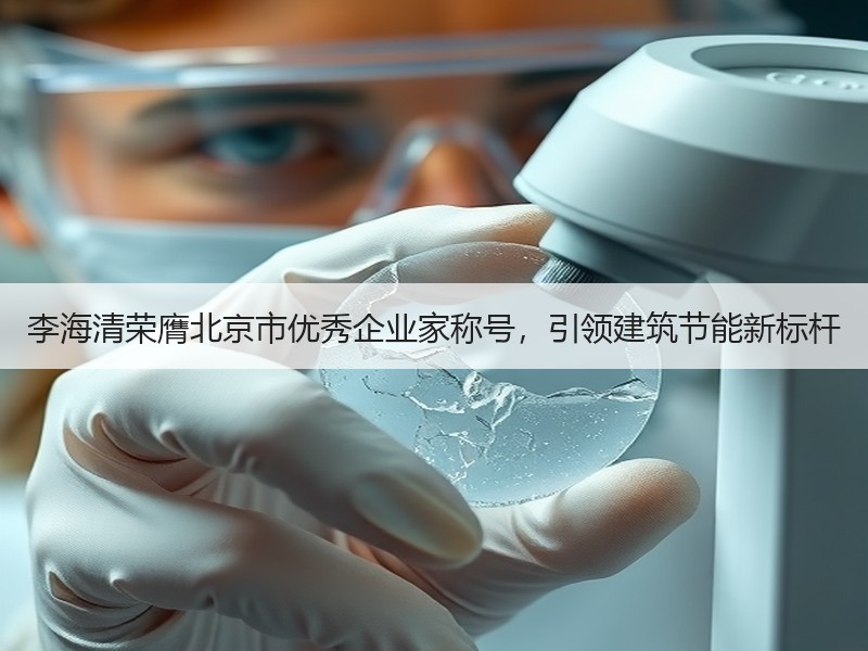 李海清荣膺北京市优秀企业家称号，引领建筑节能新标杆