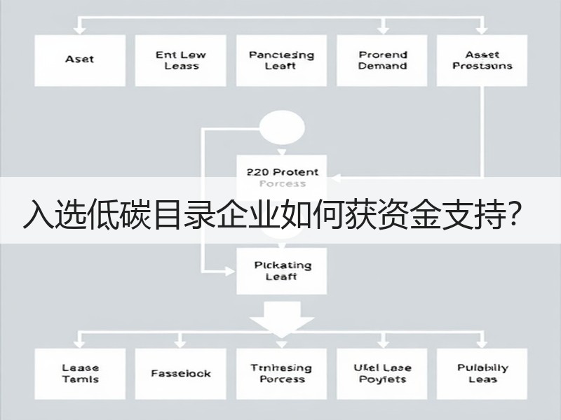 入选低碳目录企业如何获资金支持？