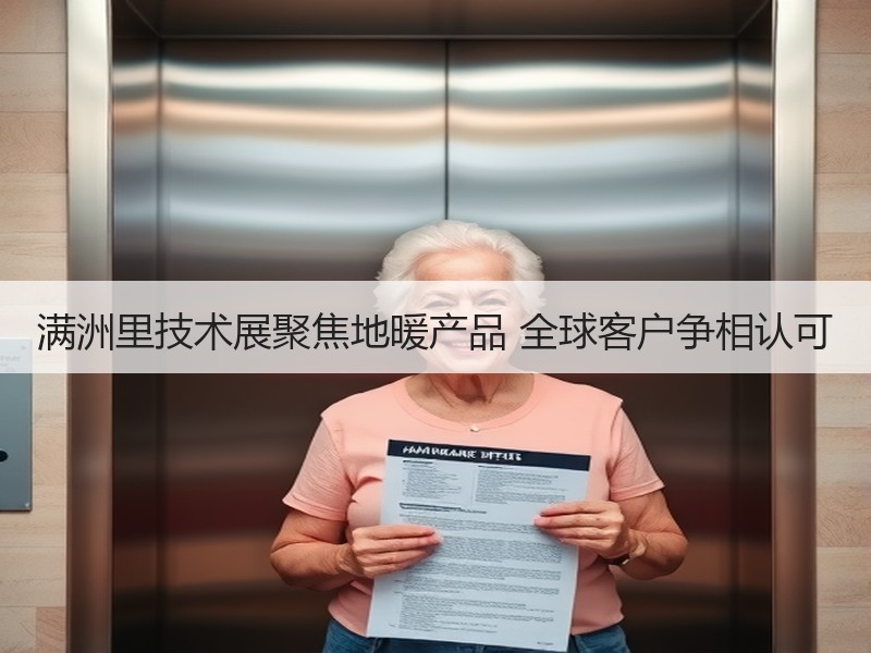 满洲里技术展聚焦地暖产品 全球客户争相认可