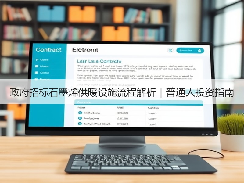 政府招标石墨烯供暖设施流程解析｜普通人投资指南