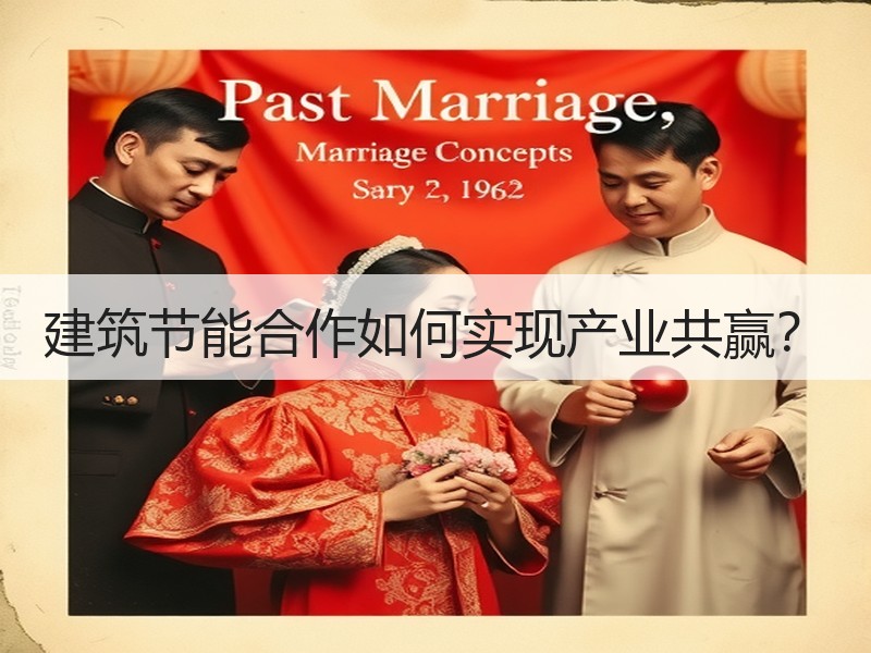 建筑节能合作如何实现产业共赢？