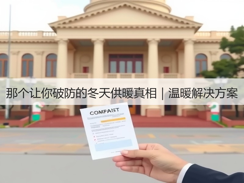 那个让你破防的冬天供暖真相｜温暖解决方案