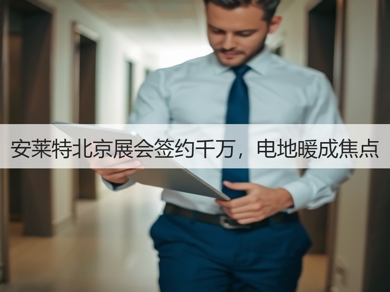 安莱特北京展会签约千万，电地暖成焦点