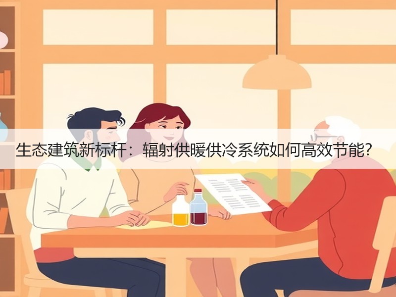 生态建筑新标杆：辐射供暖供冷系统如何高效节能？