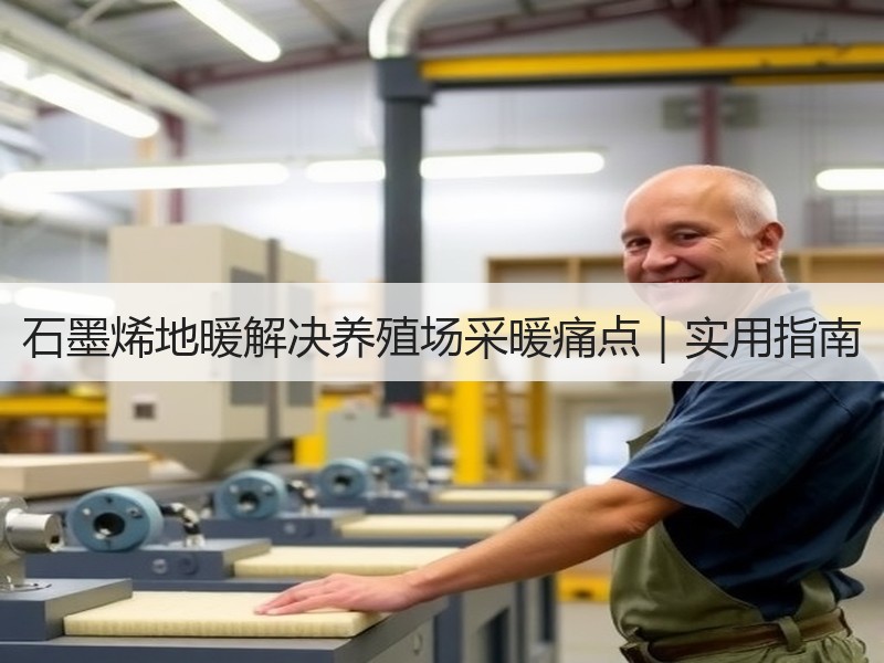 石墨烯地暖解决养殖场采暖痛点｜实用指南
