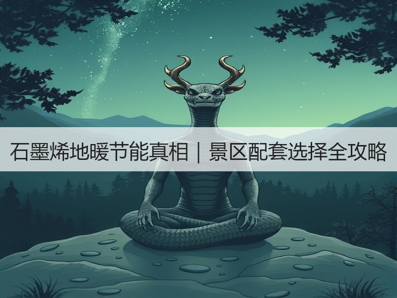石墨烯地暖节能真相｜景区配套选择全攻略