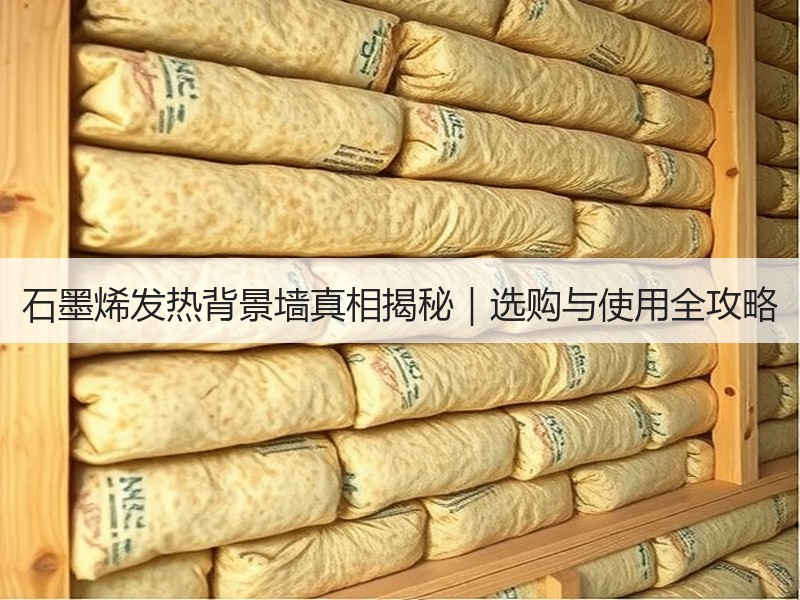 石墨烯发热背景墙真相揭秘｜选购与使用全攻略